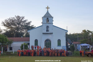 Briefing dos bombeiros em Brumadinho